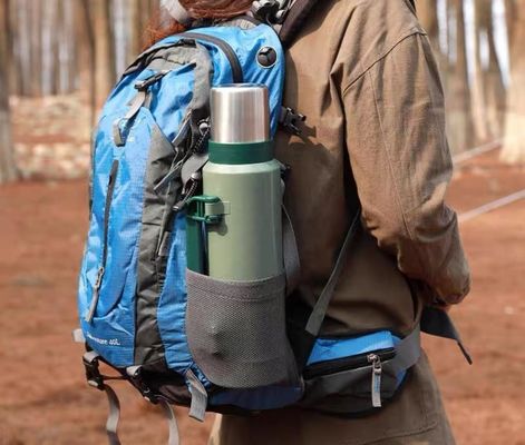 屋外旅行やキャンプ用 隔熱式ステンレス鋼の温水ケトル