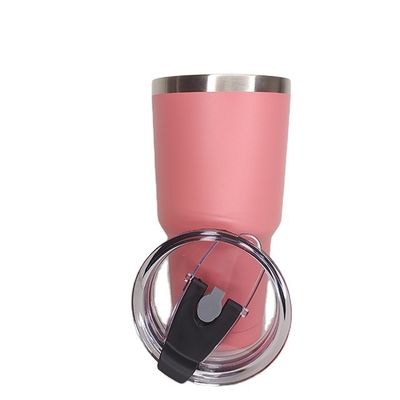 900ml 容量とロゴのスタインレス鋼断熱旅行コーヒーカップをカスタマイズ