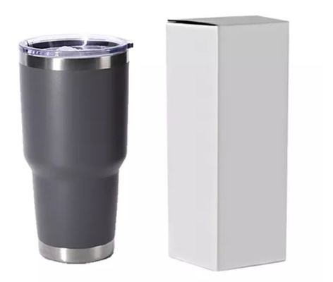 900ml 容量とロゴのスタインレス鋼断熱旅行コーヒーカップをカスタマイズ