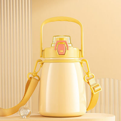 12-24 時間 熱隔熱性能 ストローと蓋付きの水瓶 全員