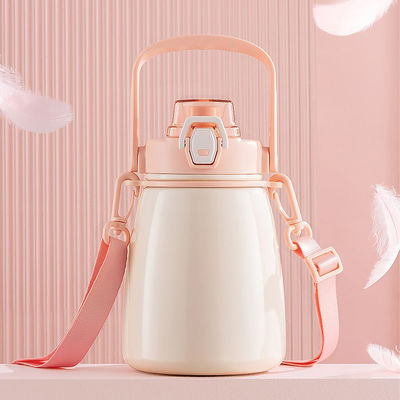 12-24 時間 熱隔熱性能 ストローと蓋付きの水瓶 全員