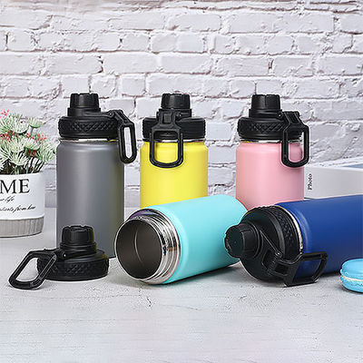 パーティ旅行のための二重壁付きカスタム水瓶 ステンレス鋼とハンドグリップが含まれています