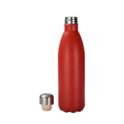 再利用可能で漏れ防止性のある 1000ml ステンレス スポーツ用水瓶