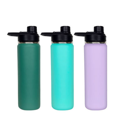 650ml ジム 水瓶 金属 ステンレス スチール トンブル 屋外スポーツ ポータブル