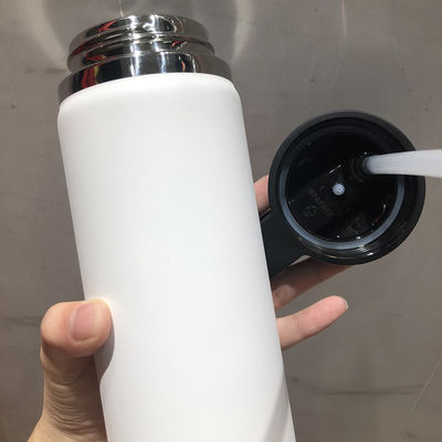 真空隔離体育館の水瓶 304ステンレス鋼 絵直線飲料蓋付き