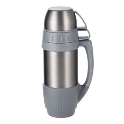 バキュムボトル 1000ml 双壁ステンレスステール サーモスボトル ロゴ付きジムボトル