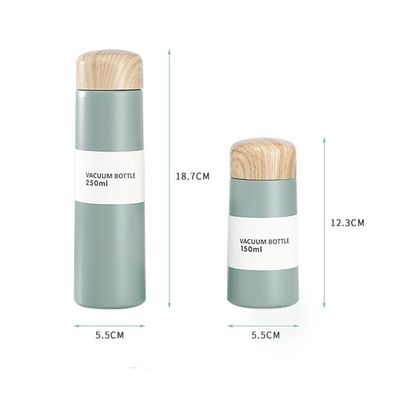 ミニ 150ML 250ML バキューム 隔離水瓶 すべての年齢のためのポータブルステンレス