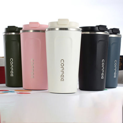 ギフトカップ サブライメーション 350ml 304 ステンレス スチール スクリップ 蓋 旅行用 熱コーヒーカップ