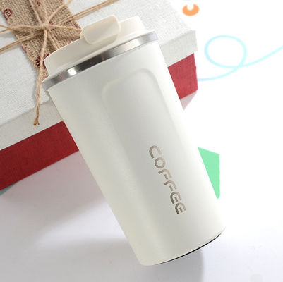 ギフトカップ サブライメーション 350ml 304 ステンレス スチール スクリップ 蓋 旅行用 熱コーヒーカップ