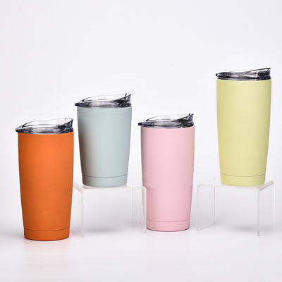 CLASSIC デザイン スタイルの真空タンブラー ステンレス プラスチックストローの水瓶