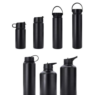 18オンスダブルウォール 304ステンレス鋼 水瓶 掃除用 絶縁瓶 最新の蓋付き