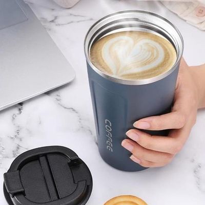 普通の熱性能 旅行用ステンレス鋼のコーヒーカップ 380ml/500ml