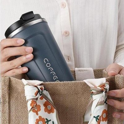 普通の熱性能 旅行用ステンレス鋼のコーヒーカップ 380ml/500ml