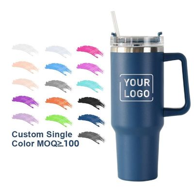 旅行やコーヒーのためのこの1200mlステンレス鋼タンブラー