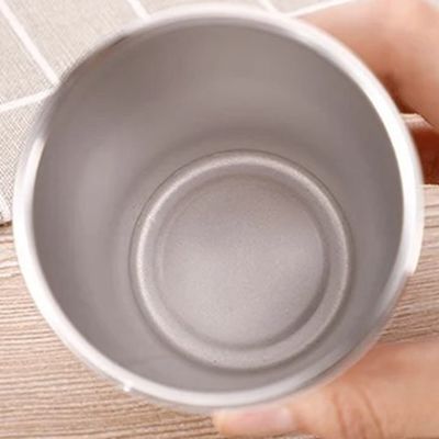 スタックされた 持ち運び可能なステンレス鋼ビールカップ 露天キャンプ用飲料類