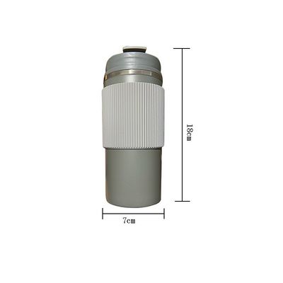 オフィスカップ 450ml ダブルウォールステンレス 旅行コーヒーカップ シリコンケース