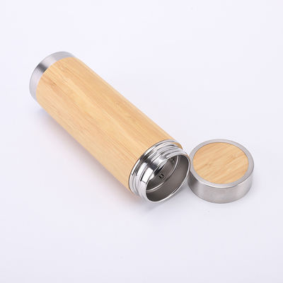 生産 掃除用ボトル 450ml 容量 バンブー蓋付き隔離水瓶