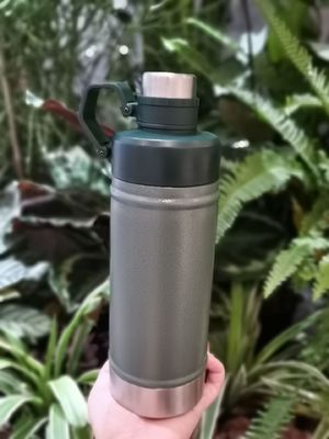 黄色 ステンレス スポーツ 水瓶 BPA フリー バキューム ボトル 18オンス 25オンス 水瓶