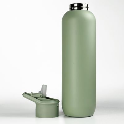 安全 32オンス /1000ml ダブルウォール真空 ステンレスステール水瓶