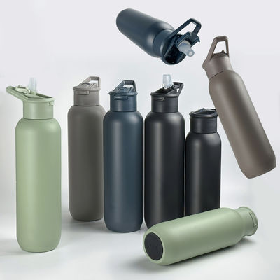 安全 32オンス /1000ml ダブルウォール真空 ステンレスステール水瓶