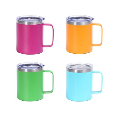 オーダーメイド ロゴ パーソナライズド 旅行カップ ステンレス鋼カップ 大人用 12oz/14oz 容量
