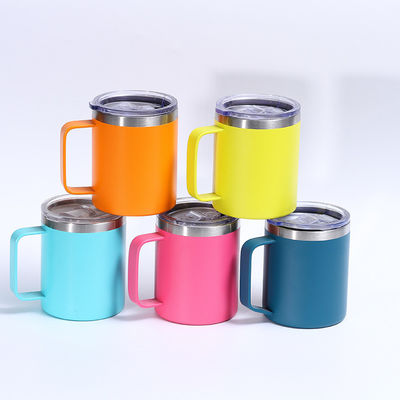 オーダーメイド ロゴ パーソナライズド 旅行カップ ステンレス鋼カップ 大人用 12oz/14oz 容量