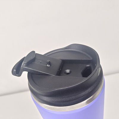 旅行用304ステンレス鋼粉末塗装タンブラー ダブルウォール隔熱コーヒーカップ