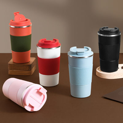 304 ステンレス 断熱 コーヒーカップ 絶熱効果 容量 380ml/510ml