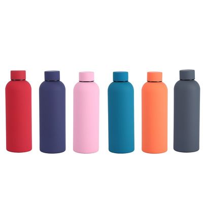 750ml ダブルウォール 小口ステンレス鋼 スポーツボトル ホット用水瓶 BPAフリー