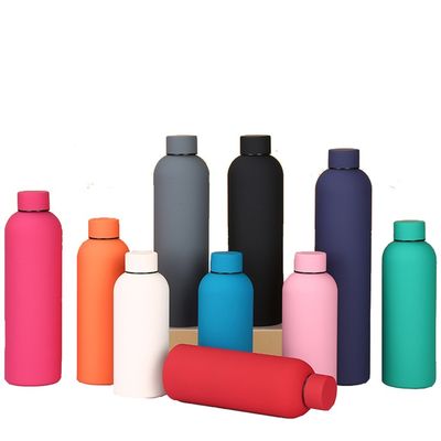 750ml ダブルウォール 小口ステンレス鋼 スポーツボトル ホット用水瓶 BPAフリー