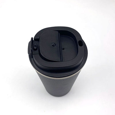 LID 12/17オンス ダブルウォール 18/8 サーモス カフェ 掃除 隔熱 旅行 ステンレス コーヒー カップ