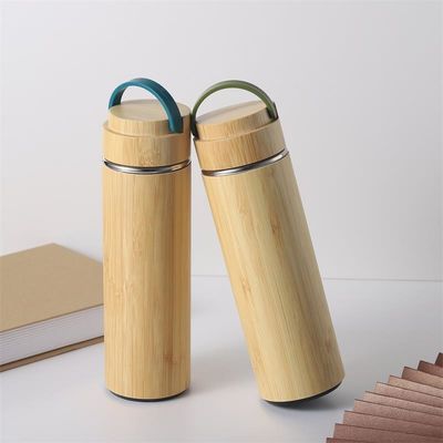 オーダーメイド ロゴ バンブー サーモス フラス 掃除用 離散ボトル 屋外ビジネス ギフト