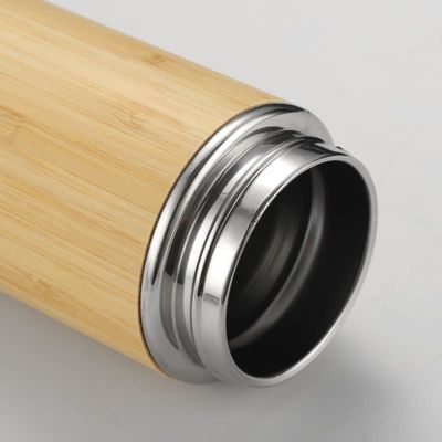 オーダーメイド ロゴ バンブー サーモス フラス 掃除用 離散ボトル 屋外ビジネス ギフト