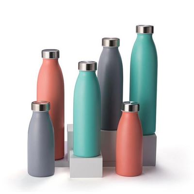 各種モデル オーダーメイド 750ml のダブル ウォール ステンレス スチール 掃除 瓶 絶縁 タンブラー 小口 水 牛乳 ボトル