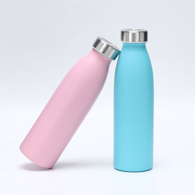 各種モデル オーダーメイド 750ml のダブル ウォール ステンレス スチール 掃除 瓶 絶縁 タンブラー 小口 水 牛乳 ボトル