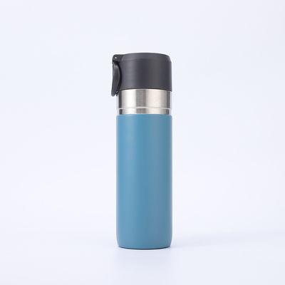 500ml メタル スポーツ ボトル ストレート カップ 掃除 隔熱 ティー インフューザー付き サーモス ボトル