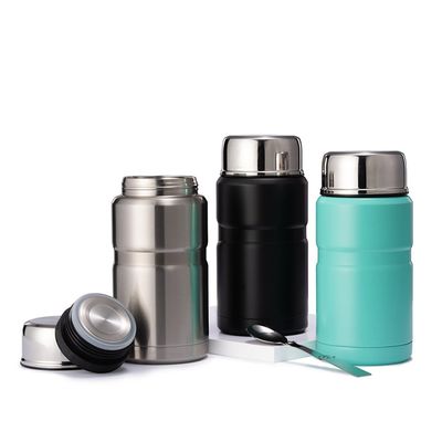 飲み物を温か冷たく保つ 12-24hrs ダブル真空隔熱 不鋼食品容器