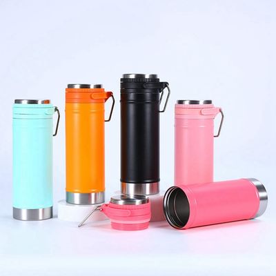 カスタマイズされた色 750ml ダブルウォールステンレスステール水瓶