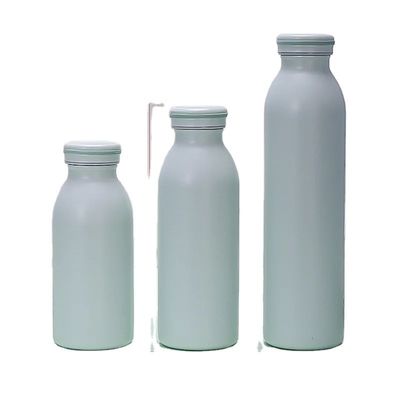 柔らかいゴム塗料 350ml/600mlのステンレス鋼の水瓶 二重壁隔離