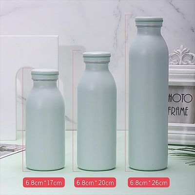 柔らかいゴム塗料 350ml/600mlのステンレス鋼の水瓶 二重壁隔離